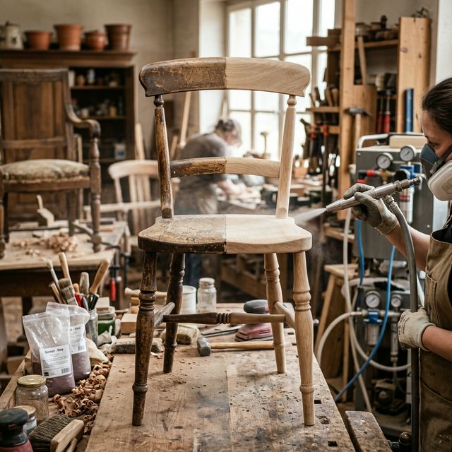 Décapage meubles bois